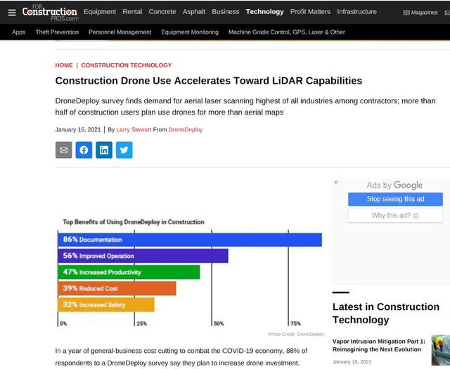 疫情中無(wú)人機(jī)需求量不降反升,建筑行業(yè)加快采(圖1) 疫情中無(wú)人機(jī)需求量不降反升,建筑行業(yè)加快采(圖1)
